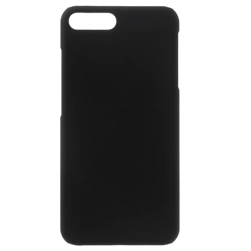 Rubberized Hard PC Case for iPhone 8 Plus / 7 Plus - Black - 1