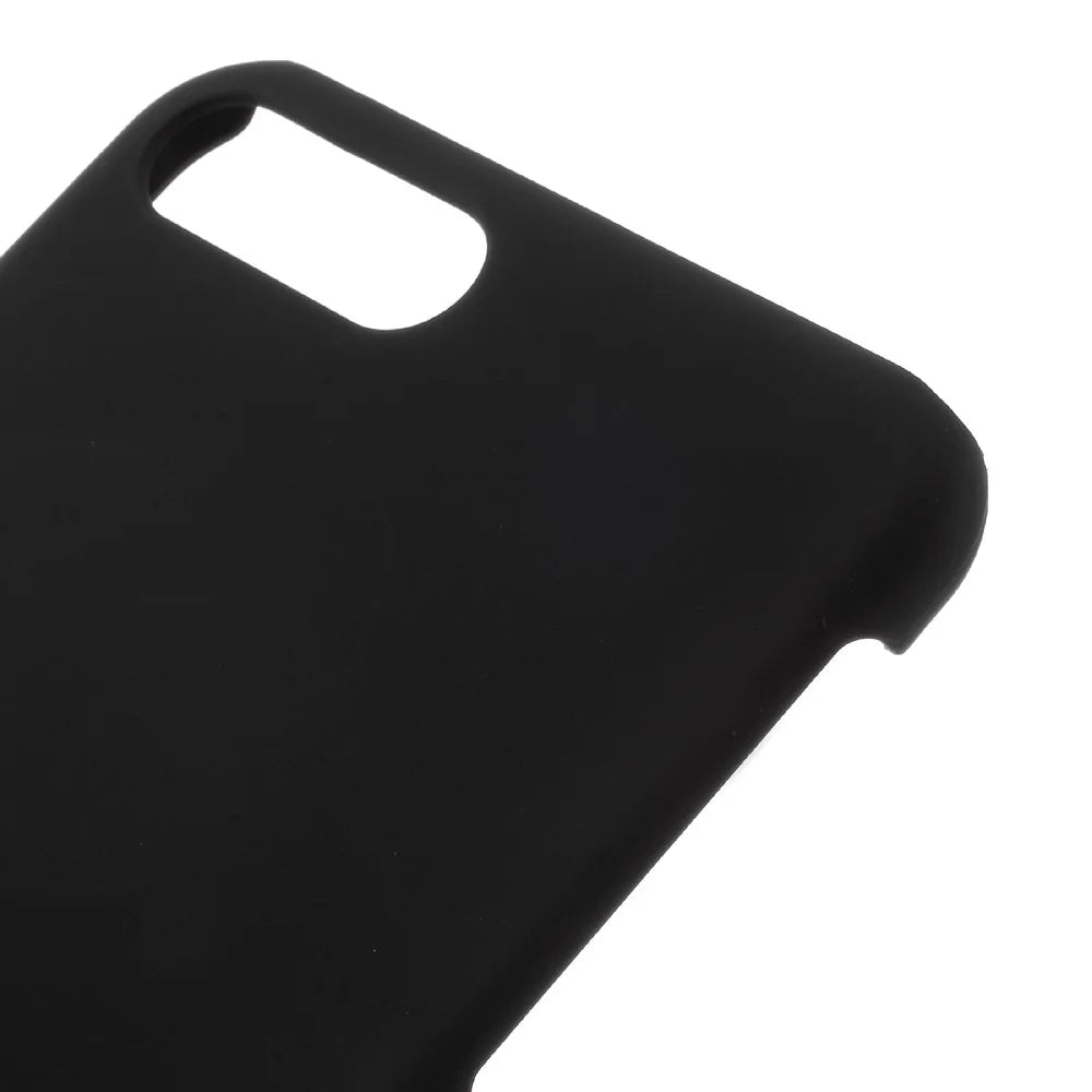 Rubberized Hard PC Case for iPhone 8 Plus / 7 Plus - Black - 3