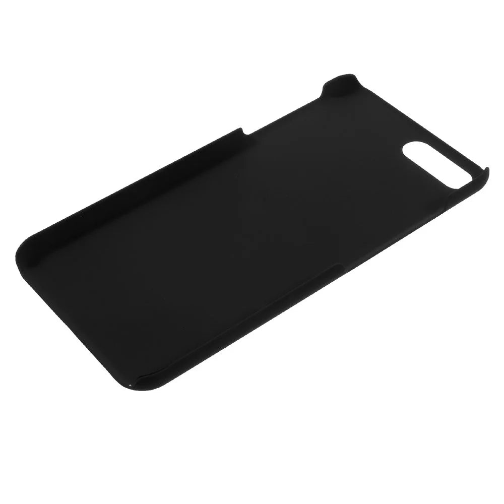 Rubberized Hard PC Case for iPhone 8 Plus / 7 Plus - Black - 5