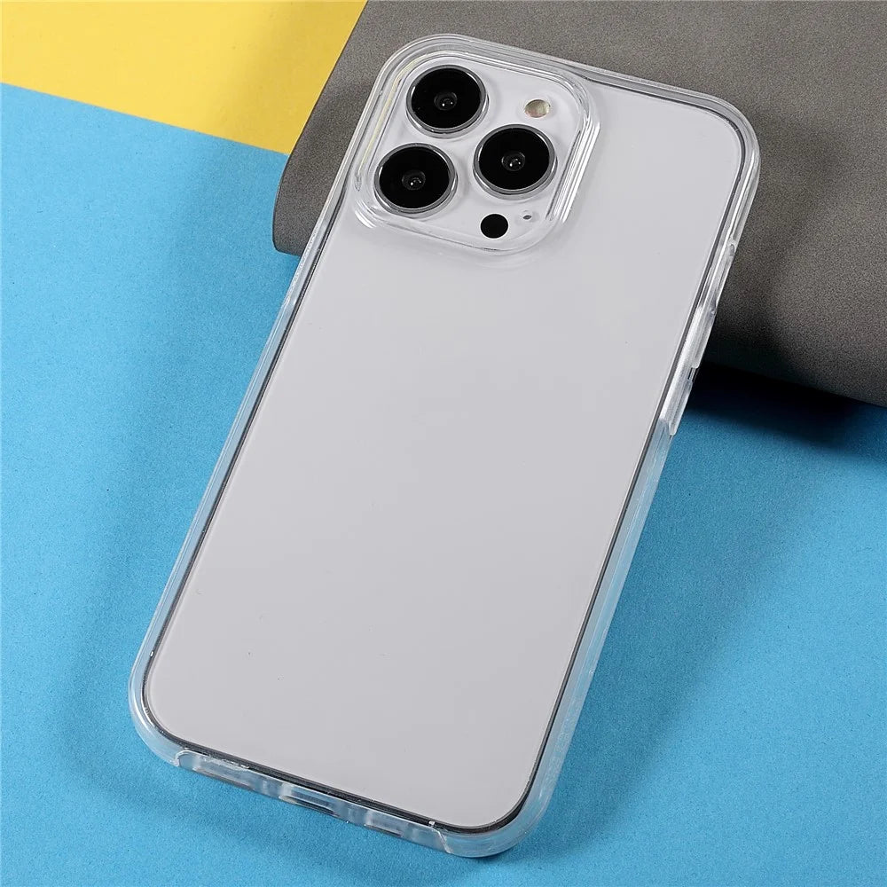 Clear Well-Protected Anti-Scratch Durable TPU + PET + Acrylic Detachable 2-in-1 Phone Hybrid Case for iPhone 13 Pro Max 6.7 inch - 3