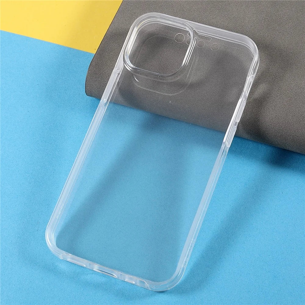 Well-Protected Anti-Drop Transparent Durable TPU + PET + Acrylic Detachable 2-in-1 Phone Hybrid Case for iPhone 13 mini 5.4 inch - 6