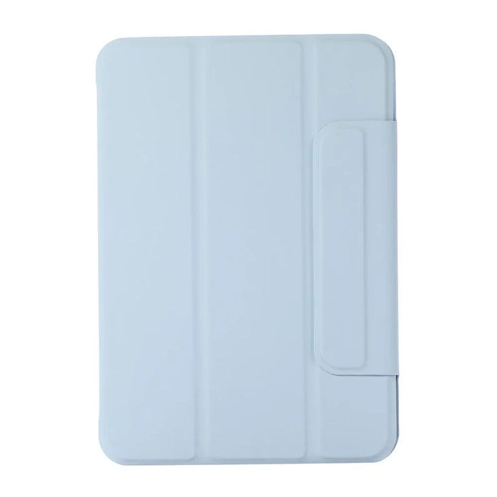 Auto-Absorbed Buckle Hard PC+PU Leather Tablet Case with Stand for iPad mini (2024) / mini (2021) - Baby Blue - 2