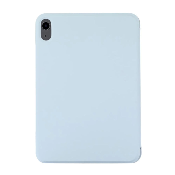Auto-Absorbed Buckle Hard PC+PU Leather Tablet Case with Stand for iPad mini (2024) / mini (2021) - Baby Blue - 3