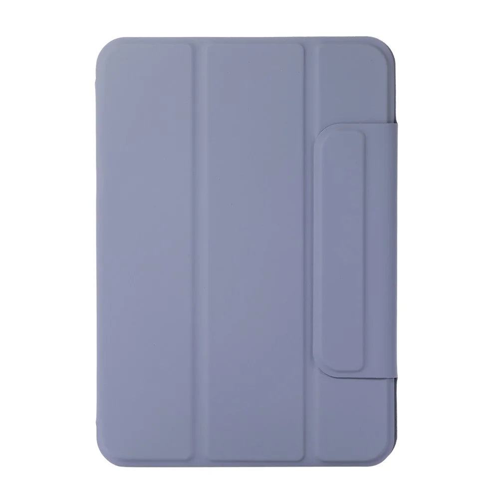 Magnetic Absorption Design Leather Stand Tablet Case Cover for iPad mini (2024) / mini (2021) - Purple - 2