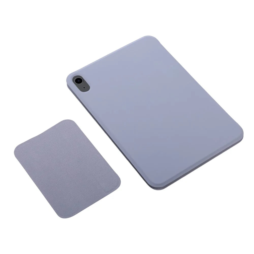 Magnetic Absorption Design Leather Stand Tablet Case Cover for iPad mini (2024) / mini (2021) - Purple - 5