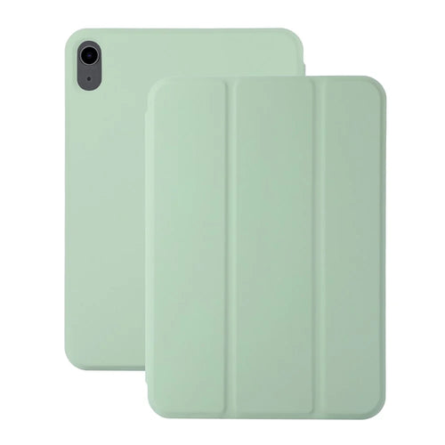 All-Round Protective Magnetic Hard PC PU Leather Tablet Cover Shell for iPad mini (2024) / mini (2021) - Matcha Green - 1