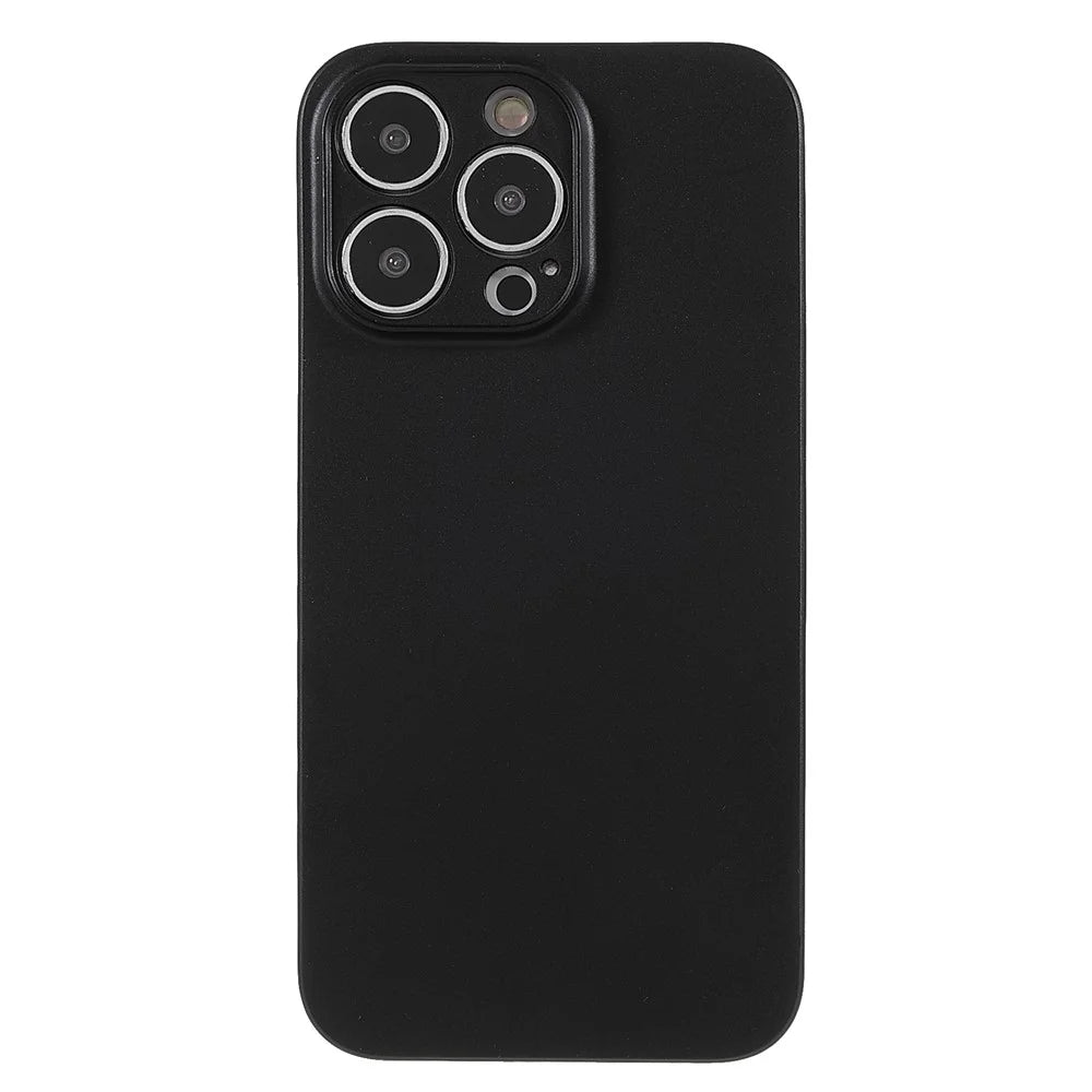 Frosted Surface Ultra Thin Light Anti-Scratch Durable Hard PC Phone Case Shell for iPhone 13 Pro Max 6.7 inch - Black - 2