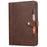 Multiple Card Slots Design Auto Wake / Sleep PU Leather Tablet Case with Stand and Wallet for iPad mini (2024) / mini (2021) - Brown - 2