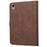 Multiple Card Slots Design Auto Wake / Sleep PU Leather Tablet Case with Stand and Wallet for iPad mini (2024) / mini (2021) - Brown - 3