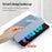 Tri-Fold Stand Auto Wake / Sleep PU Leather Tablet Cover Case with Pen Slot for iPad mini (2024) / mini (2021) - Dark Green - 5