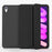 Tri-Fold Stand Design Drop-Resistant PU Leather Cover Inner TPU Tablet Case Shell for iPad mini (2024) / mini (2021) - Black - 1