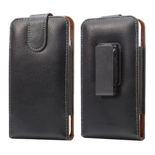 Split Leather Pouch Cover Holster with Belt Clip for iPhone 6s Plus / 6 Plus Etc - 1