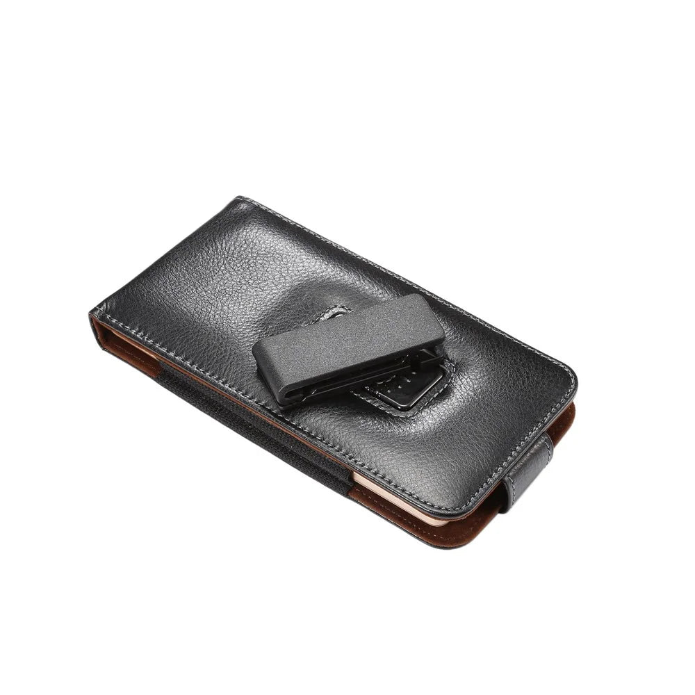 Split Leather Pouch Cover Holster with Belt Clip for iPhone 6s Plus / 6 Plus Etc - 4