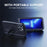 REDPEPPER IP68 Waterproof Case with Kickstand for iPhone 13 Pro 6.1 inch Magsafe Magnetic Charging - Black - 4