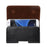 Genuine Leather Belt Clip Case Holster Pouch for iPhone 8 / Samsung Galaxy S7 - 1