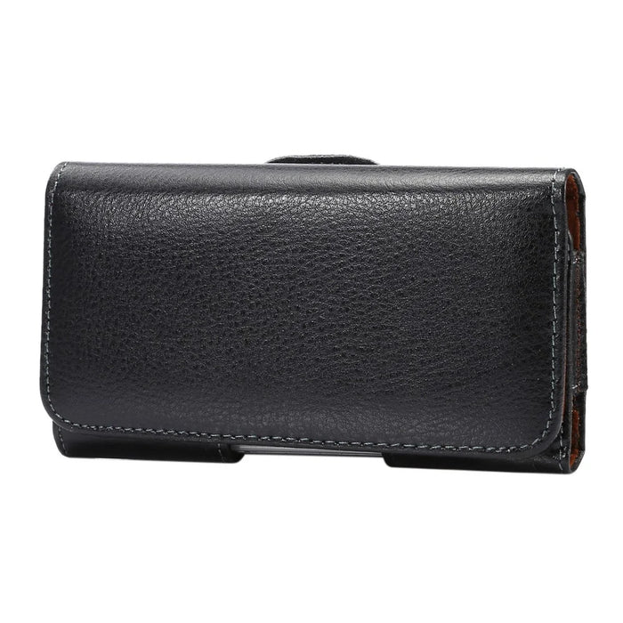 Genuine Leather Belt Clip Case Holster Pouch for iPhone 8 / Samsung Galaxy S7 - 2
