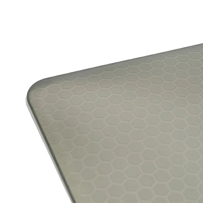Ultra-thin Honeycomb Texture Laptop Case Hard PC Notebook Shell Cover for MacBook Pro 13-inch A1708/A1706/A1989/A2159/A2251/A2289/A2338 - Black - 7