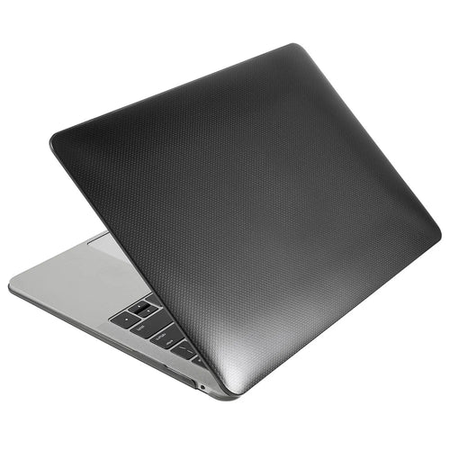 Dots Pattern PC Shell Front and Back Slim Laptop Protective Case for MacBook Air 13.3-inch (A1369/A1466) - Black - 1