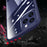 Shock Resistant Double-sided Tempered Glass Phone Case Phone Covering with TPU Edge for iPhone 13 Pro Max 6.7 inch - Black - 4