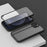 Scratch-resistant Double-sided Tempered Glass+TPU Edge Phone Case Phone Covering for iPhone 13 6.1 inch - Black - 1
