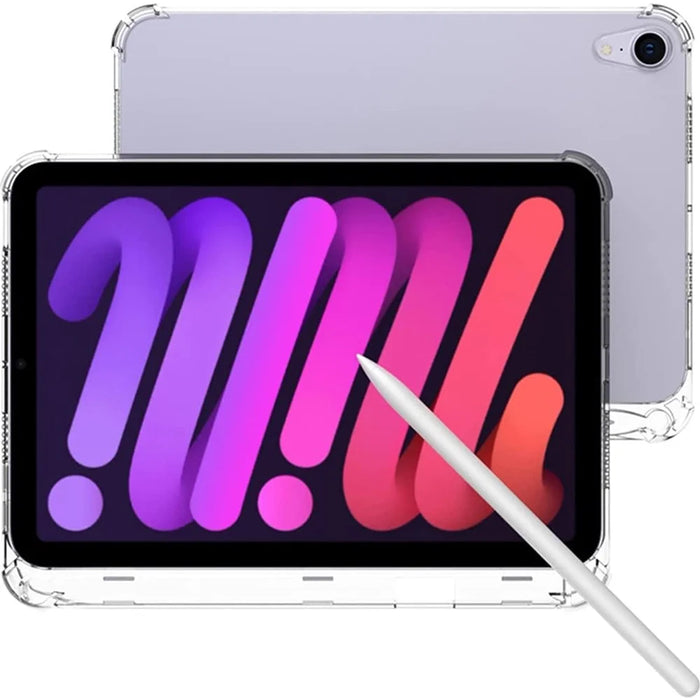 Corner Protection TPU Transparent Shockproof Protective Cover with Side Pencil Holder for iPad mini (2024) / mini (2021) - 3