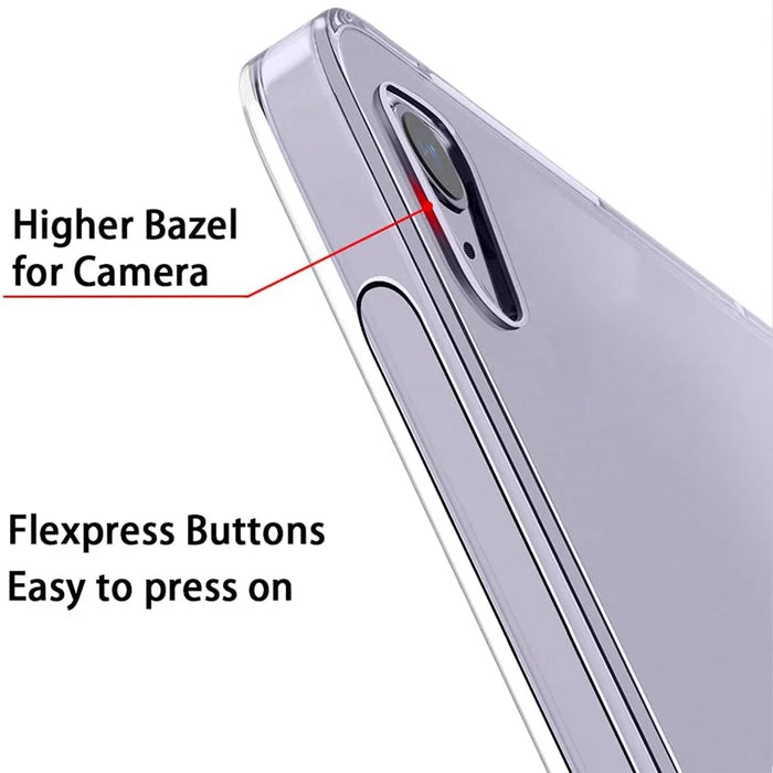 Slim Flexible TPU Transparent Shockproof Protective Back Cover Skin for iPad mini (2024) / mini (2021) - 2