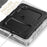 Thickened Silicone + PC Well-protected Tablet Case Kickstand Cover with Shoulder Strap for iPad Pro 11 (2022) /  (2021) / (2020) / (2018) - All Black - 5