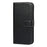 Drop-Proof R61 Texture Felled Seam PU Leather Wallet Cover Horizontal Stand Shell for iPhone 13 6.1 inch - Black - 2