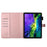 Imprinting Plum Blossom Pattern PU Leather + TPU Tablet Cover Protective Case with Stand Wallet for iPad Pro 11 (2022) /  (2021) / (2020) / (2018) - Rose Gold - 5