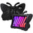 Butterfly Style Fall Protection Kickstand Design EVA Tablet Case Cover for iPad mini (2024) / mini (2021) - Black - 1