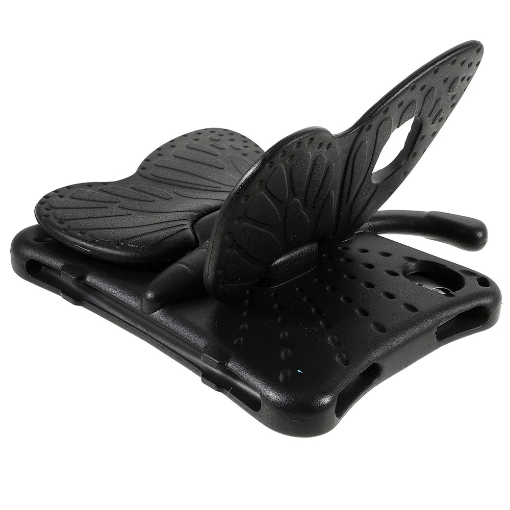 Butterfly Style Fall Protection Kickstand Design EVA Tablet Case Cover for iPad mini (2024) / mini (2021) - Black - 5