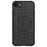 For iPhone SE (2020)/SE (2022)/8/7 4.7 inch Cool Tyre PC + TPU Hybrid Shell with Kickstand - Black - 3