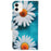 Wrist Strap Pattern Printing PU Leather Wallet Case Magnetic Flip Stand Folio Cover for iPhone 11 6.1 inch - Daisies - 3