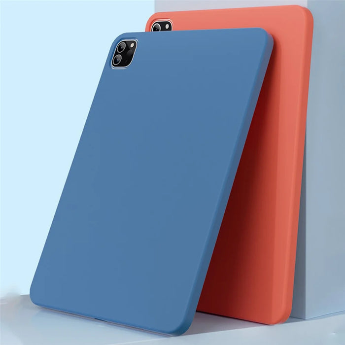 MUTURAL Microfiber Lining Liquid Silicone+PC Protective Tablet Case Cover for iPad Pro 12.9 (2022) / (2021) / (2020) / (2021) / (2022) - Purple - 7