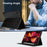 Crazy Horse Texture Wake/Sleep Function Genuine Leather Anti-fall Tablet Case with Stand for Apple iPad Pro 11-inch (2021) - Black - 5
