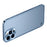 For iPhone 13 Pro 6.1 inch Anti-scratch PC + Metal Hybrid Case Matte Mobile Phone Shell - Blue - 3