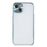 For iPhone 13 6.1 inch PC + Metal Hybrid Case Shockproof Matte Mobile Phone Shell - Black - 2