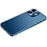 For iPhone 12 6.1 inch Drop-resistant Hard PC + Metal Matte Hybrid Phone Case Shell - Blue - 1