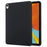Microfiber Lining Liquid Silicone Shockproof Tablet Case Anti-Fall Slim Light Protective Cover for iPad mini (2024) / mini (2021) - Black - 1