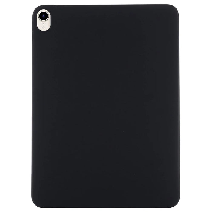 Microfiber Lining Liquid Silicone Shockproof Tablet Case Anti-Fall Slim Light Protective Cover for iPad mini (2024) / mini (2021) - Black - 3