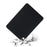 Microfiber Lining Liquid Silicone Shockproof Tablet Case Anti-Fall Slim Light Protective Cover for iPad mini (2024) / mini (2021) - Black - 4