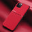 Imprinted TPU + PU Leather Coated Phone Case Shockproof Protector for iPhone 12 Pro Max 6.7 inch - Red - 2