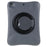 PEPKOO 360 Degree Rotation Kickstand Enhanced Frame EVA Tablet Case Cover for iPad 10.2 (2021) - Black - 2