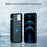 1.8mm Carbon Fiber Brushed Texture Flexible TPU Phone Back Case Protective Cover for iPhone 13 mini 5.4 inch - Black - 4