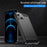 1.8mm Carbon Fiber Brushed Texture Flexible TPU Phone Back Case Protective Cover for iPhone 13 mini 5.4 inch - Black - 5