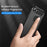 1.8mm Carbon Fiber Texture TPU Case Brushed Surface Phone Protective Cover for iPhone 8/7 - Black - 4