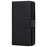 Detachable PU Leather Wallet Stand Case Non-slip Grip Phone Shell with Wrist Strap for iPhone 13 Pro 6.1 inch - Black - 2