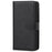 Fall-proof Detachable PU Leather Wallet Stand Phone Case Shell with Wrist Strap for iPhone 13 6.1 inch - Black - 2