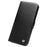 QIALINO Wallet Stand Function Magnetic Closure Top Layer Genuine Leather Phone Case Cover for iPhone 13 Pro 6.1 inch - Black - 2