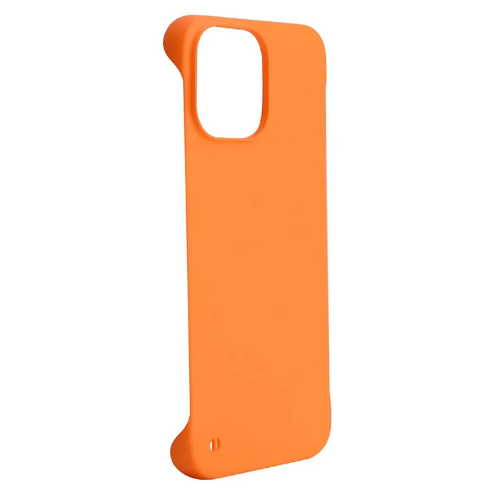 ENKAY HAT PRINCE Air Cushioning Rubberized Matte Frameless Anti-scratch Hard PC Phone Case Shell for iPhone 13 6.1 inch - Orange - 1